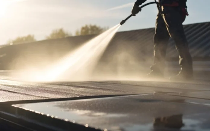 La solution pour nettoyer correctement et efficacement du béton